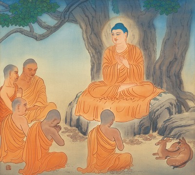 仏教聖画 成道（じょうどう）